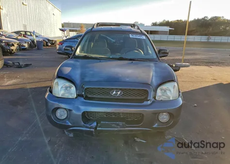 2004 Hyundai Santa Fe Gls from USA, damaged, VIN KM8SC13D94U699501